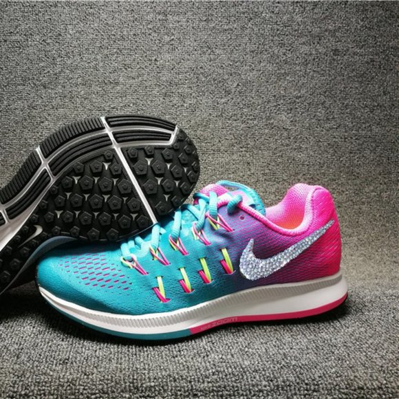 Custom Bling Nike Running Sneaker Sport Shoes E2 - Picture 2 of 3